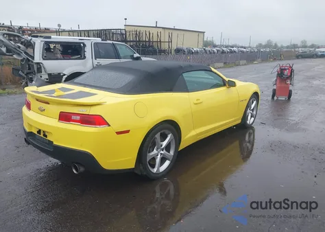 2014 Chevrolet Camaro Ss из США, поврежденный, VIN 2G1FK3DJXE9316133